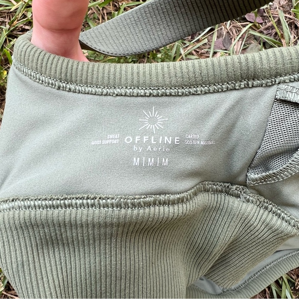 Green Aerie Offline Sports Bra